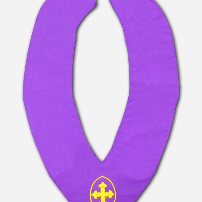 LAY MINISTER STOLE - PURPLE AND GREEN