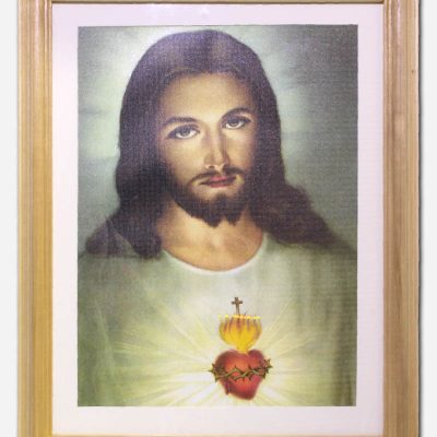 THE EYE FRAMED WITH GLASS - 16 X