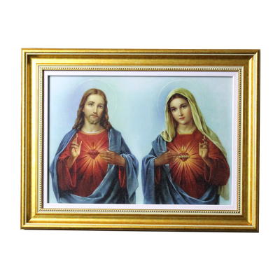 TWO HEARTS OF JESUS AND MARY - 14 x 1 x