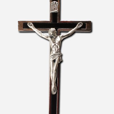 Wall Mounted Metal Cross 9 x Italy