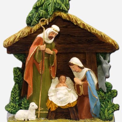 NATIVITY WITH PALM -