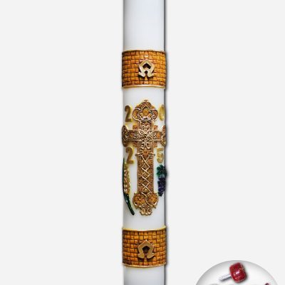 Paschal Candle 2025 - 4 x 4 x